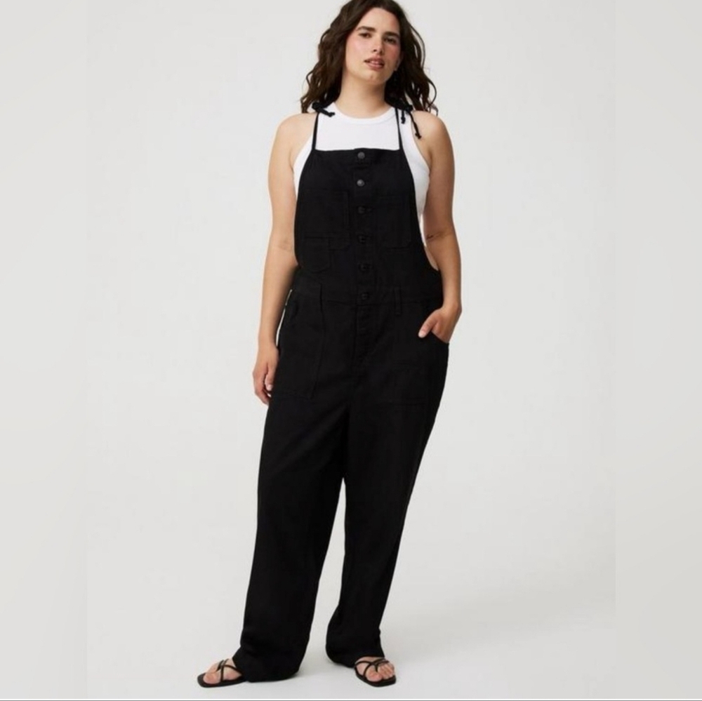 Torrid Overalls 12R Black